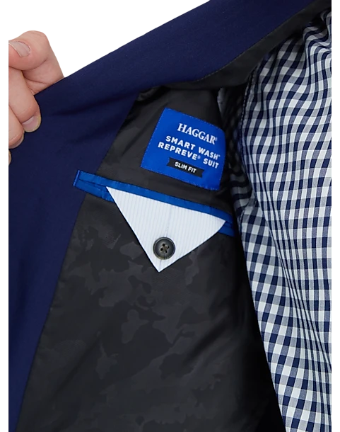 Haggar Smart Washâ„¢ Slim Fit Suit Separates, Black - Image 3