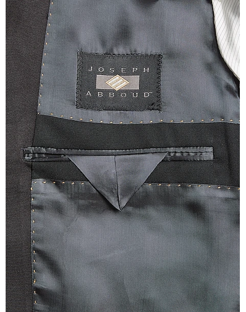 Joseph Abboud Black Label Modern Fit Suit Separates Tuxedo Coat, Black - Image 3