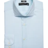 Pronto Uomo Modern Fit Spread Collar Dress Shirt, Teal Check