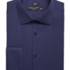 Pronto Uomo Slim Fit French Cuff Tuxedo Formal Shirt, Navy