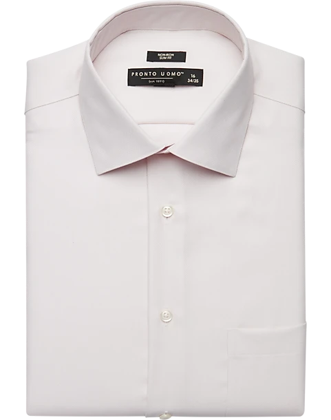 Pronto Uomo Slim Fit Queen's Oxford Dress Shirt, Blue