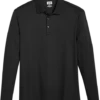 Joseph Abboud Modern Fit Luxe Cotton Polo, Black