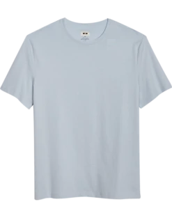 Joseph Abboud Modern Fit Luxe Cotton Jersey Knit Crew Neck T-Shirt, Light Blue