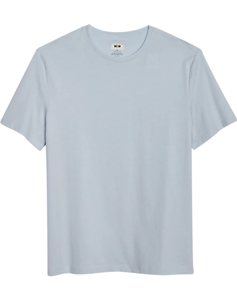 Joseph Abboud Modern Fit Luxe Cotton Jersey Knit Crew Neck T-Shirt, Light Blue