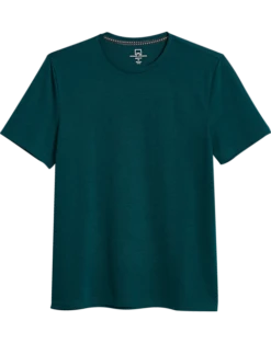 Michael Strahan Modern Fit Crew Neck T-Shirt, Teal