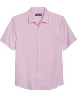 Paisley & Gray Slim Fit Spread Collar Sport Shirt, Pink