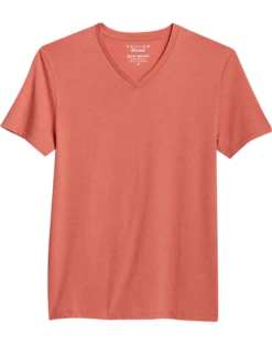 Lucky Brand Classic Fit Burnout T-Shirt, Orange