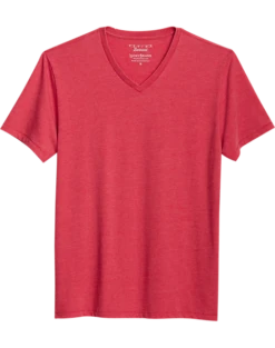 Lucky Brand Classic Fit Burnout T-Shirt, Red