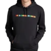 The Phluid Project Classic Fit Be A Good Human Graphic Hoodie, Black
