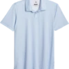 Report Collection Modern Fit Knit Polo, Light Blue