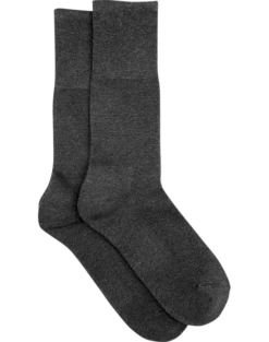 Pronto Uomo Bamboo Blend Socks 2-Pack, Black