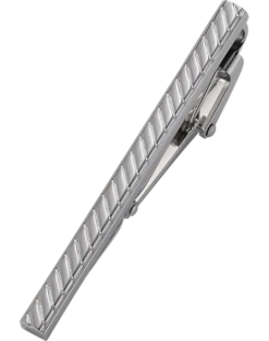 Pronto Uomo Tie Bar, Silver