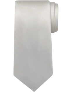 Pronto Uomo Ivory Narrow Tie