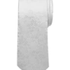 Egara Skinny Tie, White Floral