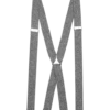 Egara Gray Clip Suspenders