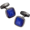 Joseph Abboud Catseye Stone Cufflinks, Blue