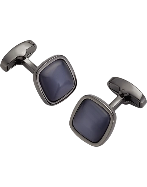 Joseph Abboud Catseye Stone Cufflinks, Navy Blue
