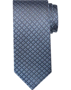 Calvin Klein Narrow Tie, Blue Check