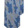 Pronto Uomo Narrow Tie, Blue Camo