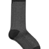 Egara Socks, 1 Pair - Charcoal Diamond Check