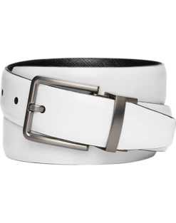 Calvin Klein Reversible Belt, White