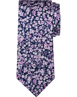 Pronto Uomo Narrow Tie, Fuchsia