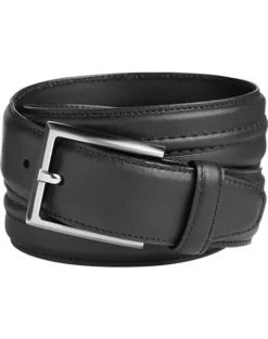 Florsheim Surge Leather Belt, Black