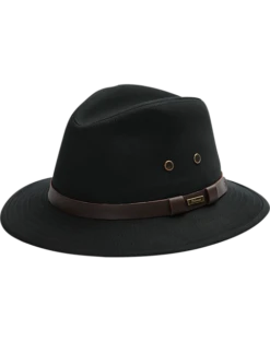 Biltmore Rain Safari Hat, Black