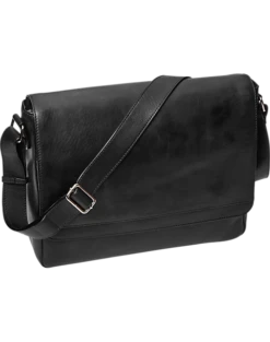 Joseph Abboud Messenger Style Briefcase, Black
