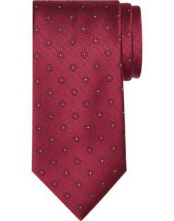 Calvin Klein Narrow Tie, Cherry Square Dot