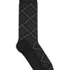 Egara Socks, Black Argyle
