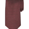 Pronto Uomo Narrow Tie, Burgundy Geo