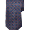 Joseph Abboud Narrow Tie, Orange Medallion