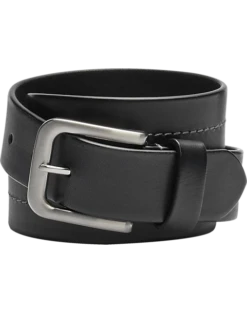 Joseph Abboud Leather Casual Belt, Black