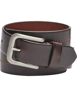 Joseph Abboud Leather Casual Belt, Brown