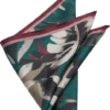 Joseph Abboud Pocket Square, Green Tropical