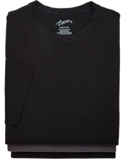 Egara Slim Fit Crewneck T-Shirt, 3-Pack, Black