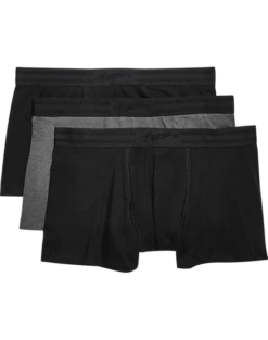Egara Trunks, 3-Pack, Black & Gray