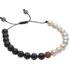 Pronto Uomo Bracelet, Black Onyx & White Pearl