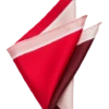 Pronto Uomo Pocket Square, Red