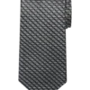 Pronto Uomo Narrow Tie, Black Tonal Pattern