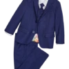 Peanut Butter Collection Slim Fit Toddlers Tuxedo, Indigo